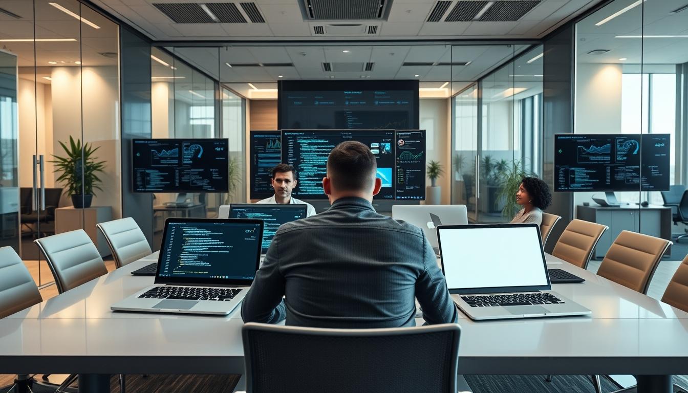 Business software planning session